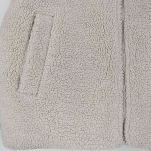 ショコラフィネローブ chocol raffine robe スタンドカラーボアブルゾン レディース FREE